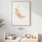 Preview: Buegelbild Boho Mond Preview: Buegelbild Boho Mond